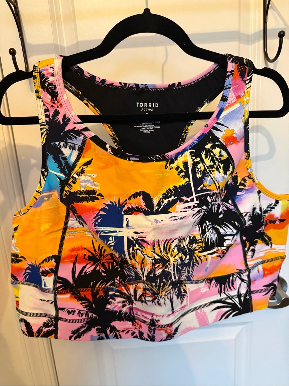 Torrid Active Tropical Sunset Sports Bra